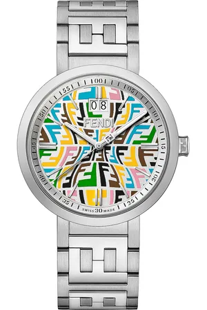 Fendi Forever 39mm Watch in Stainless Steel - Metallic Silver. Size all.