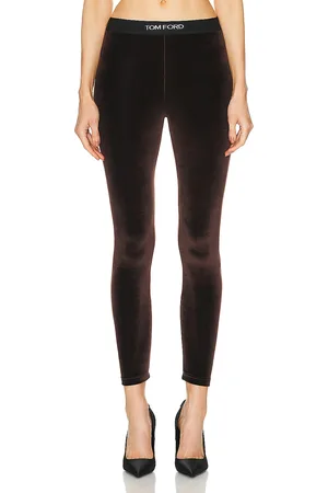 Tom Ford Signature Legging in Chocolate Brown - Chocolate. Size M (also in S, XS).