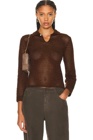 BODE Willows Pullover Sweater in Brown - Brown. Size L (also in M).