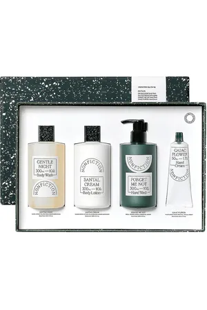 Nonfiction Best Gift Set in Gentle Night Santa Cream Forget Me Not & Gaiac Flower - Beauty: NA. Size all.