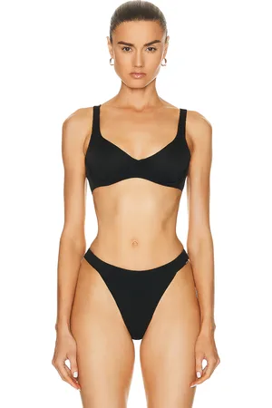 CUUP Micro Scoop Bra in Black - Black. Size 38B (also in ).