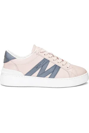 Moncler Monaco M Low Top Sneaker in Pink - Blush. Size 37.5 (also in 38, 38.5, 39, 40, 41).