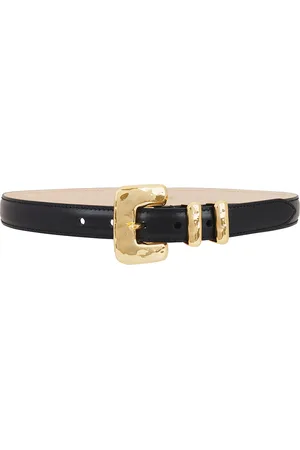DEHANCHE Tetra Belt in Black & Gold - Black. Size L (also in S, XS).
