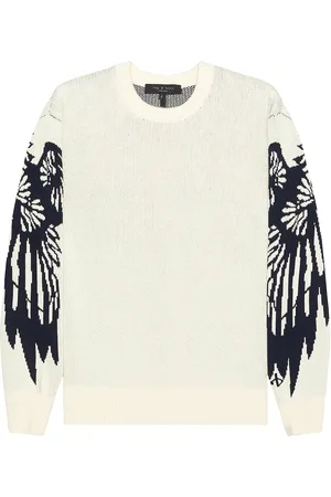RAG&BONE Eagle Crew Sweater in Ivory - White. Size S (also in ).