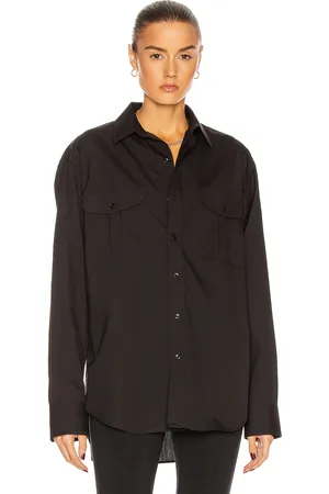 WARDROBE.NYC Oversize Shirt in Black - Black. Size M (also in S, XS, XXS).