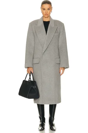 GRLFRND Bronte Oversized Coat in Grey - Grey. Size L/XL (also in ).
