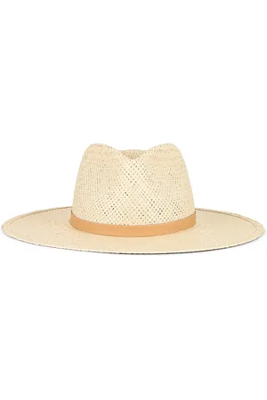 Janessa Leone Sherman Hat in Natural - Neutral. Size L (also in M, S).
