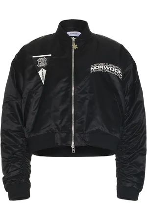 NORWOOD Bomber Jacket in Black - Black. Size M (also in ).
