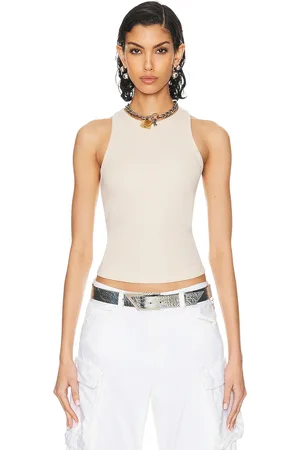 Acne Studios Basic Tank Top in Soft Pink - Blush. Size XS (also in ).