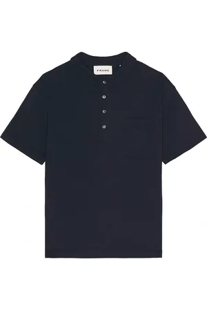 Frame Duo Fold Polo in Navy - Blue. Size XL/1X (also in ).