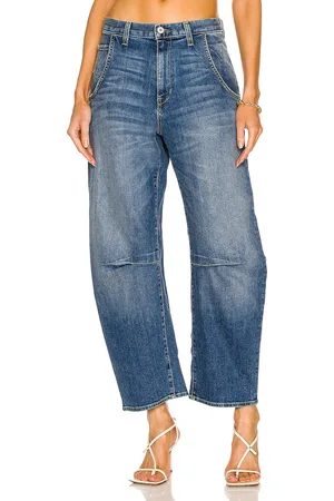 NILI LOTAN Emerson Straight Leg in Classic Wash - Denim-Medium. Size 27 (also in 28, 29, 30).