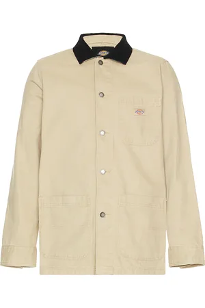Dickies Duck Unlined Chore Coat in Stonewashed Desert Sand - Brown. Size L (also in ).