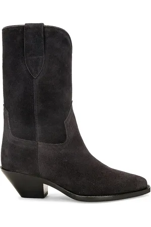 Isabel Marant Dahope Boot in Faded Black - Charcoal. Size 37 (also in 41).