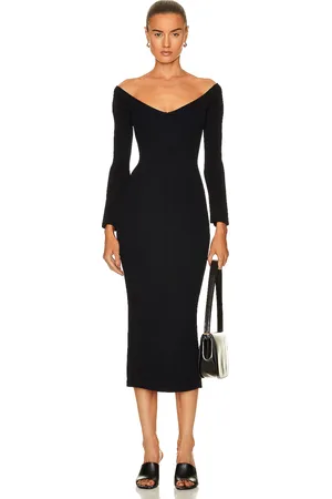 Khaite Pia Dress in Black - Black. Size S (also in ).