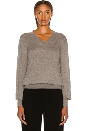 The Row Stockwell Sweater in Medium Grey - Grey. Size L (also in M, XL).