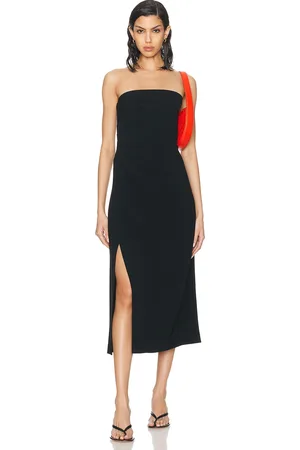 Proenza Schouler Shira Strapless Dress in Black - Black. Size 0 (also in 2).
