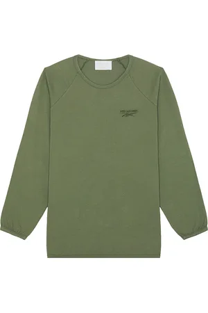 Reebok X Hed Mayner Long Sleeve T-shirt in Army Green - Green. Size M (also in S).
