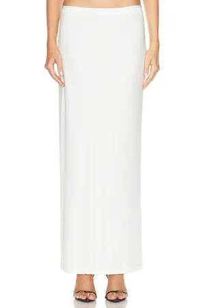 Helmut Lang Maxi Skirt in Creme - Cream. Size S (also in ).