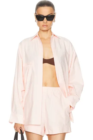 Haight Oversized Shirt in Soft Pink - Pink. Size M (also in ).