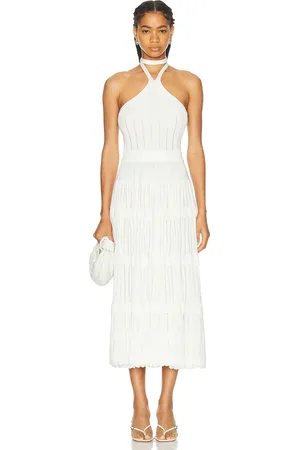 ALEXIS Myla Dress in White - White. Size L (also in ).