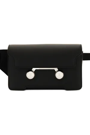 Marni Trunkaroo Cross-Body Bag in Black - Black. Size all.