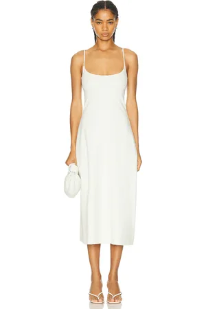 Leset Rio Maxi Tank Dress in Natural - White. Size L (also in M, XL).