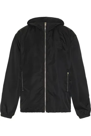 Givenchy 4G Jacquard Windbreaker Jacket in Black - Black. Size 50 (also in ).