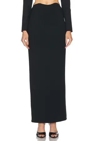 Staud Petunia Skirt in Black - Black. Size S (also in XS).