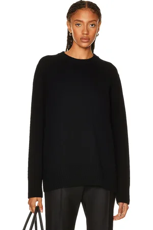 The Row Sibem Sweater in Black - Black. Size XL (also in ).