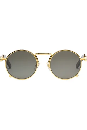 Jean Paul Gaultier Resort Sunglasses in Gold - Metallic Gold. Size all.
