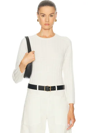 NILI LOTAN Alise Sweater in Ivory - Ivory. Size L (also in M).