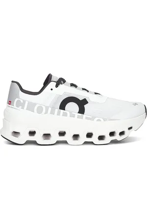 On Running Cloudmster Sneaker in All White - White. Size 10 (also in 5.5, 9, 9.5).