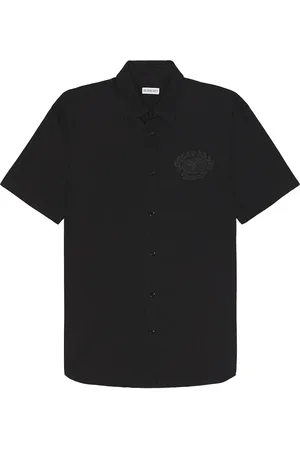 Burberry Short Sleeve Shirt in Black - Black. Size L (also in M, S).