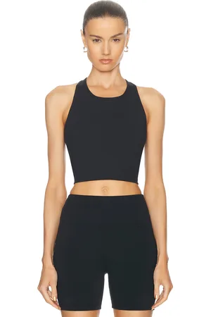 Beyond Yoga Powerbeyond Strive Cropped Tank Top in Black - Black. Size L (also in ).