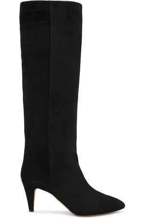 Isabel Marant Laspi Suede Boot in Black - Black. Size 37 (also in 41).