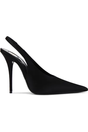 Saint Laurent Mug Slingback Pump in Noir in Nero - Black. Size 36.5 (also in 41).