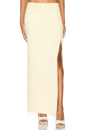 GALVAN Depois Skirt in Camomile - Yellow. Size M (also in ).