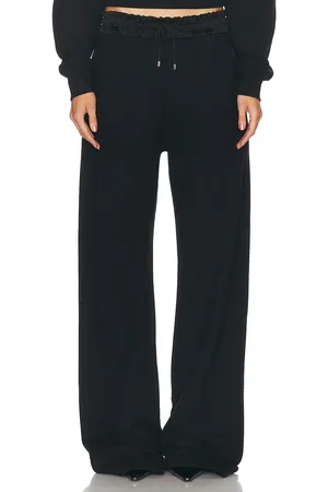 Saint Laurent Wide Leg Pant in Noir - Black. Size XS (also in ).