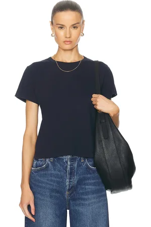 Leset The Margo Tee in Midnight - Navy. Size XS (also in ).