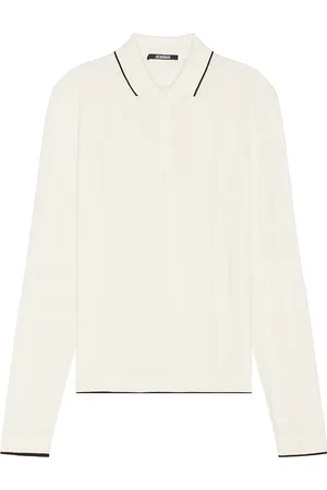 Jacquemus Le Polo Tricot Ml in Off-White - Ivory. Size S (also in ).