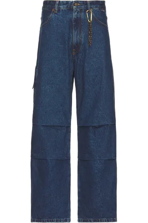 DARKPARK Josh Relax Fit Denim in Medium Wash - Denim-Medium. Size 32 (also in 34, 36).