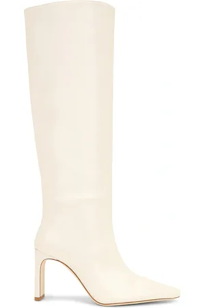 Staud Wally High Heel Boot in Cream - Cream. Size 39 (also in 41).