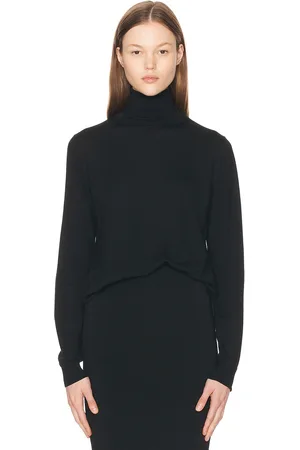 The Row Heva Sweater in Black - Black. Size L (also in M, S, XS).