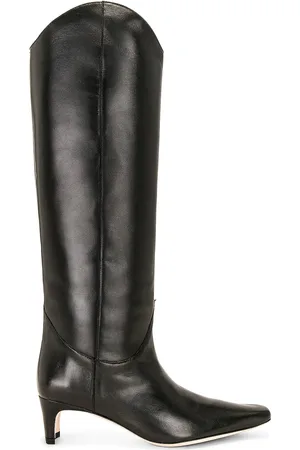 Staud Western Wally Boot in Black - Black. Size 36 (also in 36.5, 37, 37.5, 38, 38.5, 39, 40).