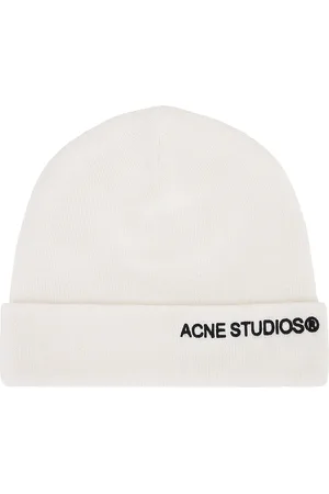 Acne Studios Kinau New Hat in Off White - White. Size all.
