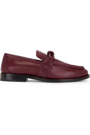 Bottega Veneta Astaire Flat Loafer in Merlot - Wine. Size 41 (also in ).