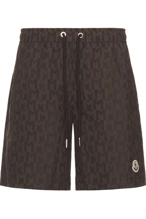 Moncler Swim Short in Black - Black. Size L (also in M, S, XL/1X).