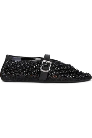 Alaïa Studded Ballerina Flat in Noir - Black. Size 40 (also in ).