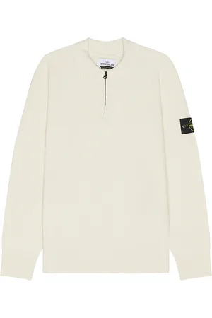 Stone Island Knit Polo in Plaster - Cream. Size S (also in XL/1X).