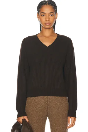 NILI LOTAN Korina Sweater in Espresso - Brown. Size L (also in S, XS).